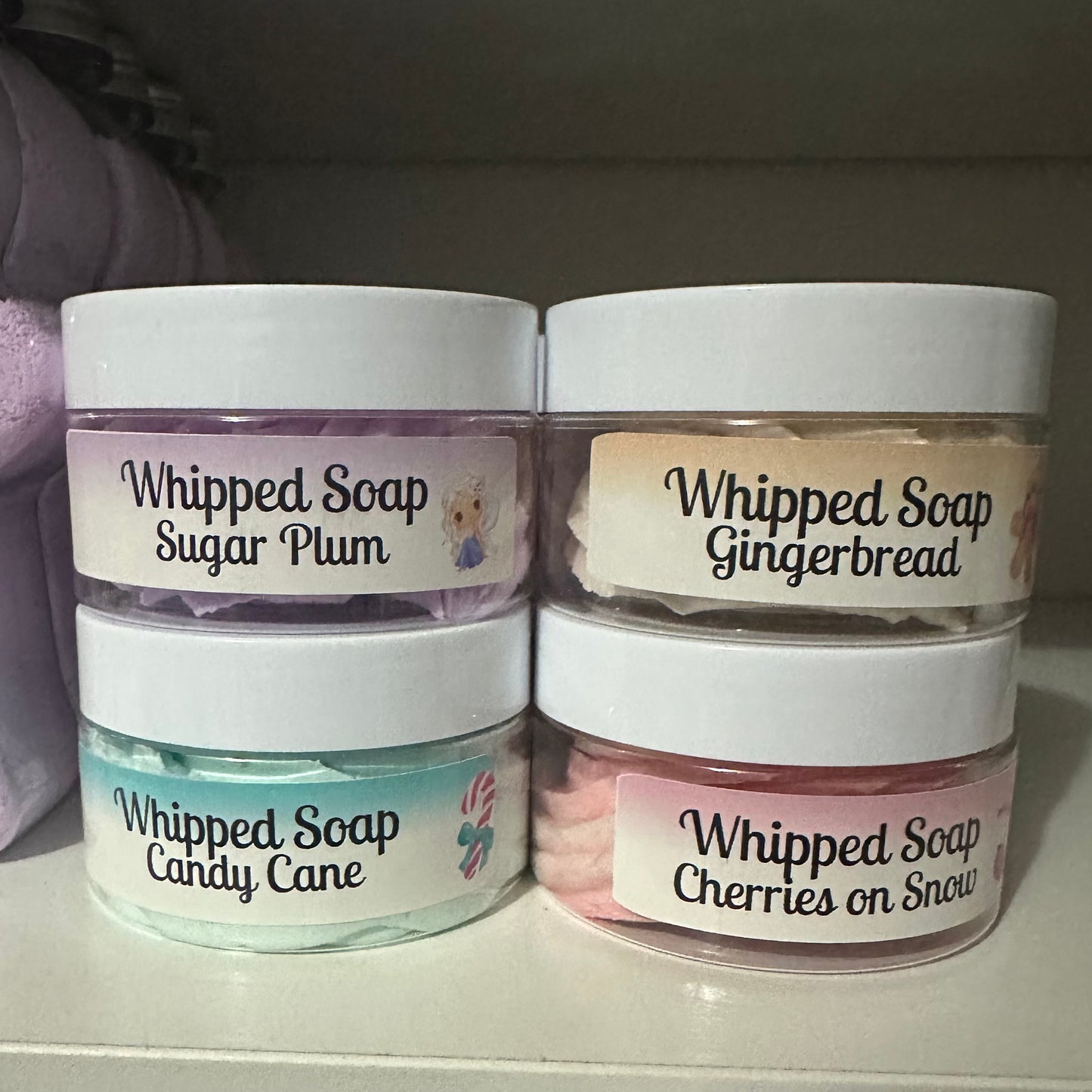 SALE Xmas Whipped Soap