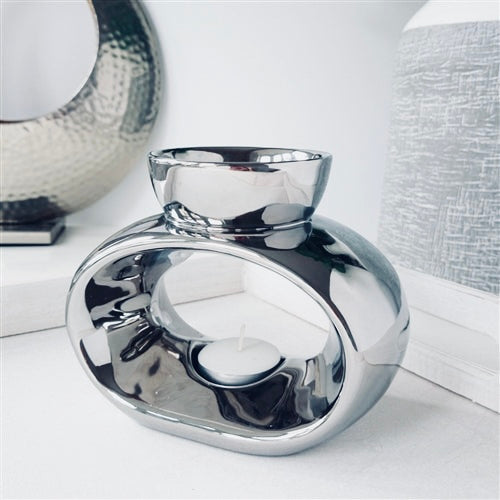 Elegance chrome Wax Burner