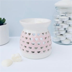 Large Pink Cutout Hearts Wax Melter